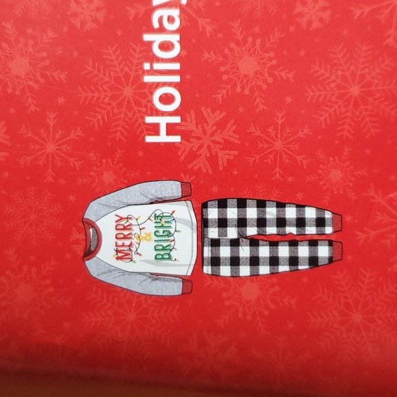 Holiday christmas 2 piece PJ set size 2T NWT - Picture 2 of 4